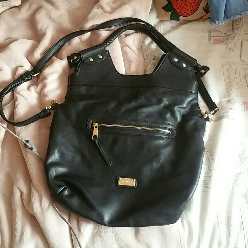 Nine west large cross body purse bag